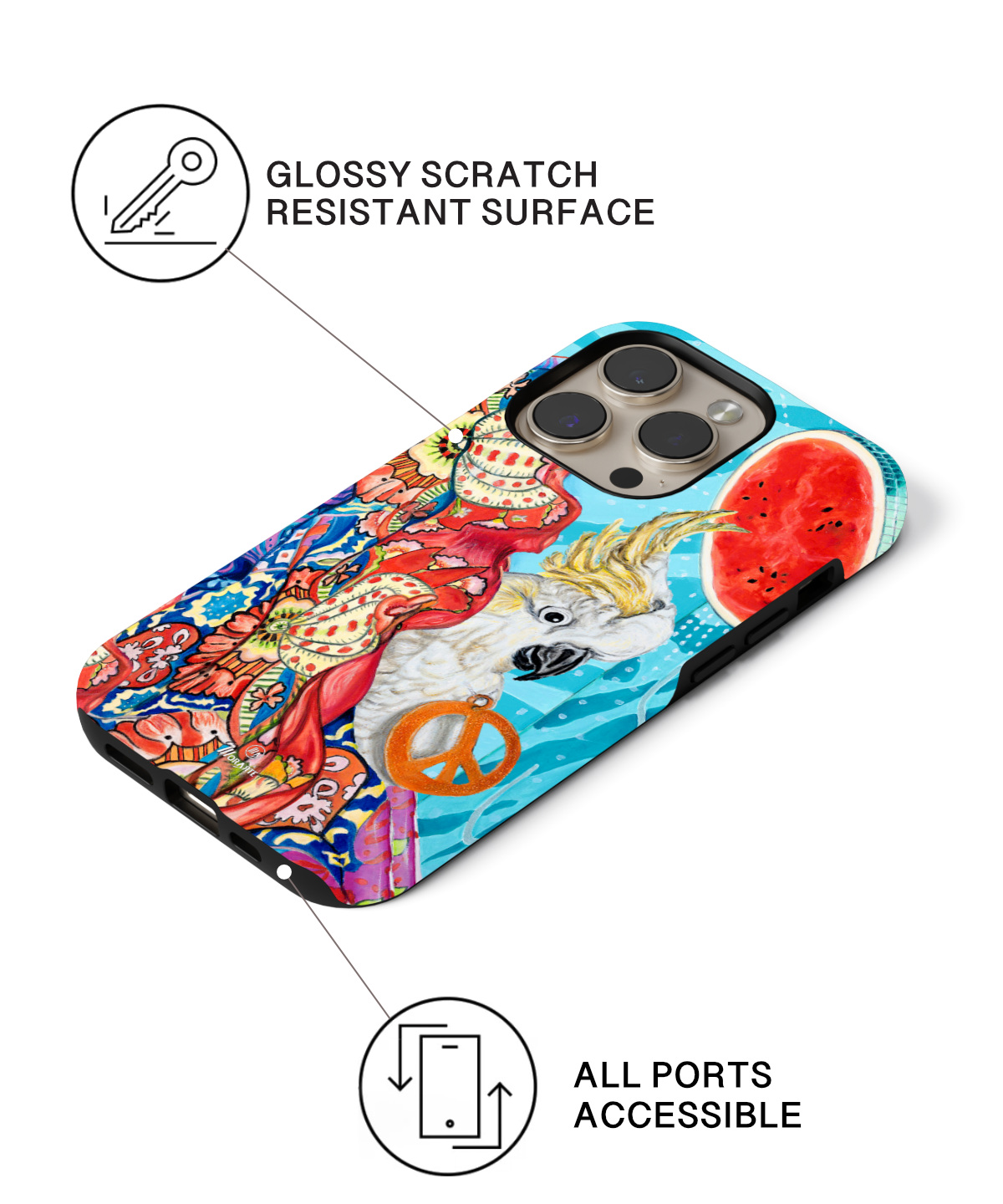 Mischievous Eve- iPhone 16 Tough (MagSafe) Case