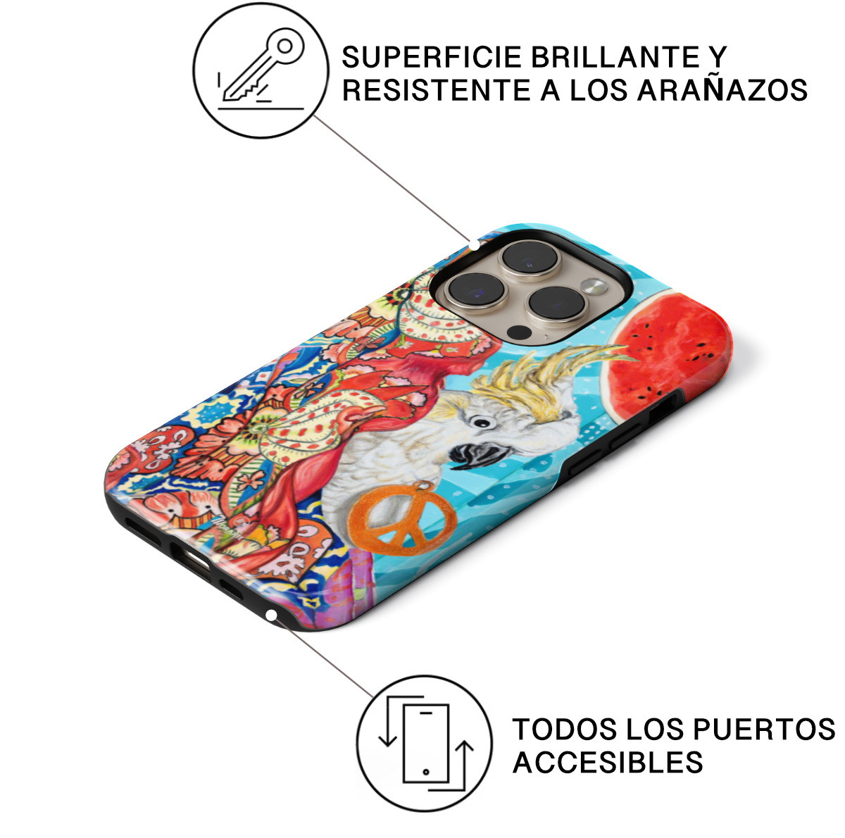 Mishcevious Eve – iPhone 16 Fundas Tough ( MagSafe)