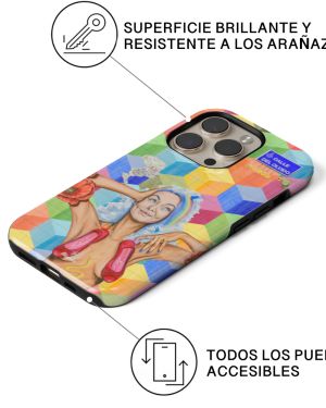 Por encima del Arcoíris – iPhone 16 Fundas Tough ( MagSafe)