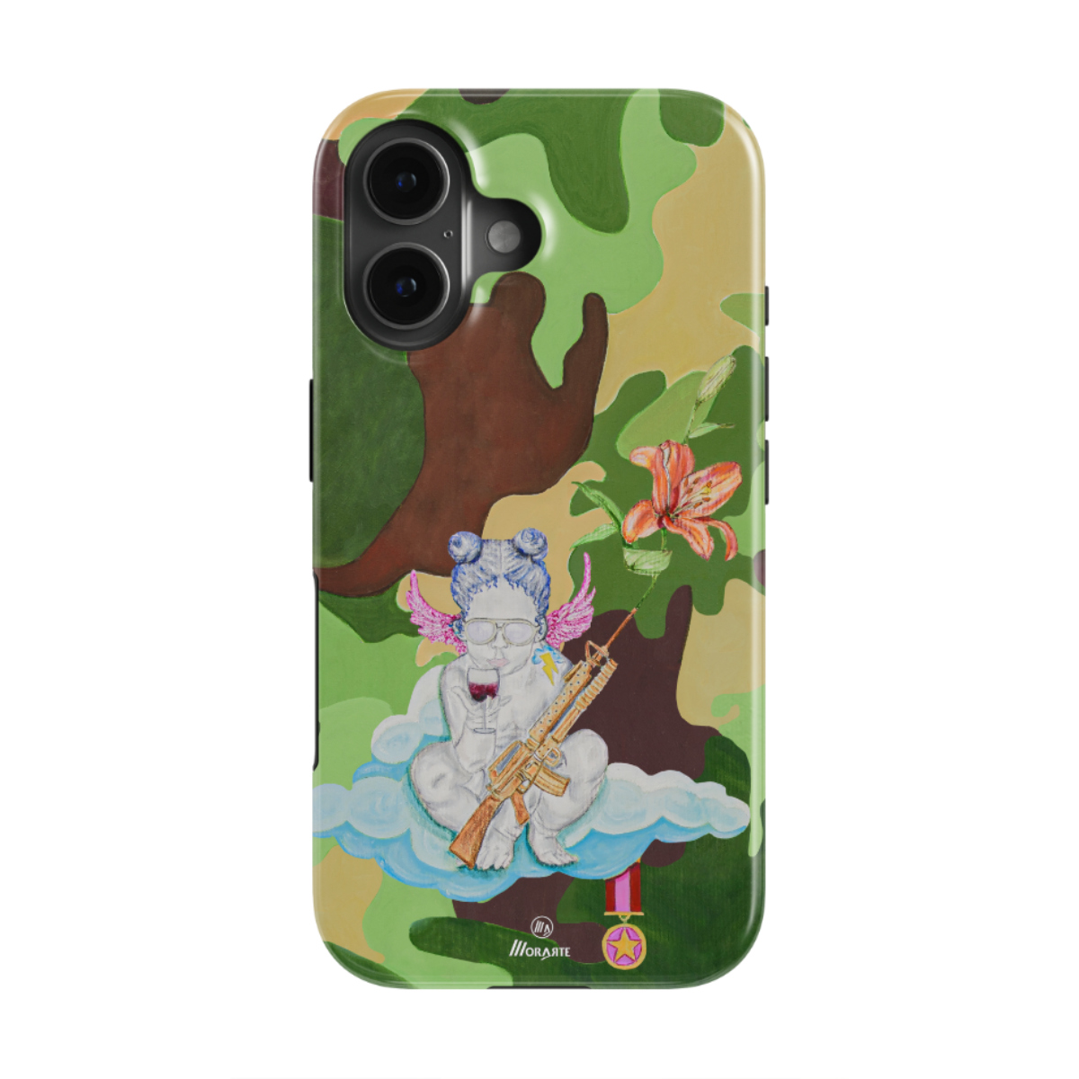 The Warrior in me – Angel – iPhone 16 Tough (MagSafe) Case