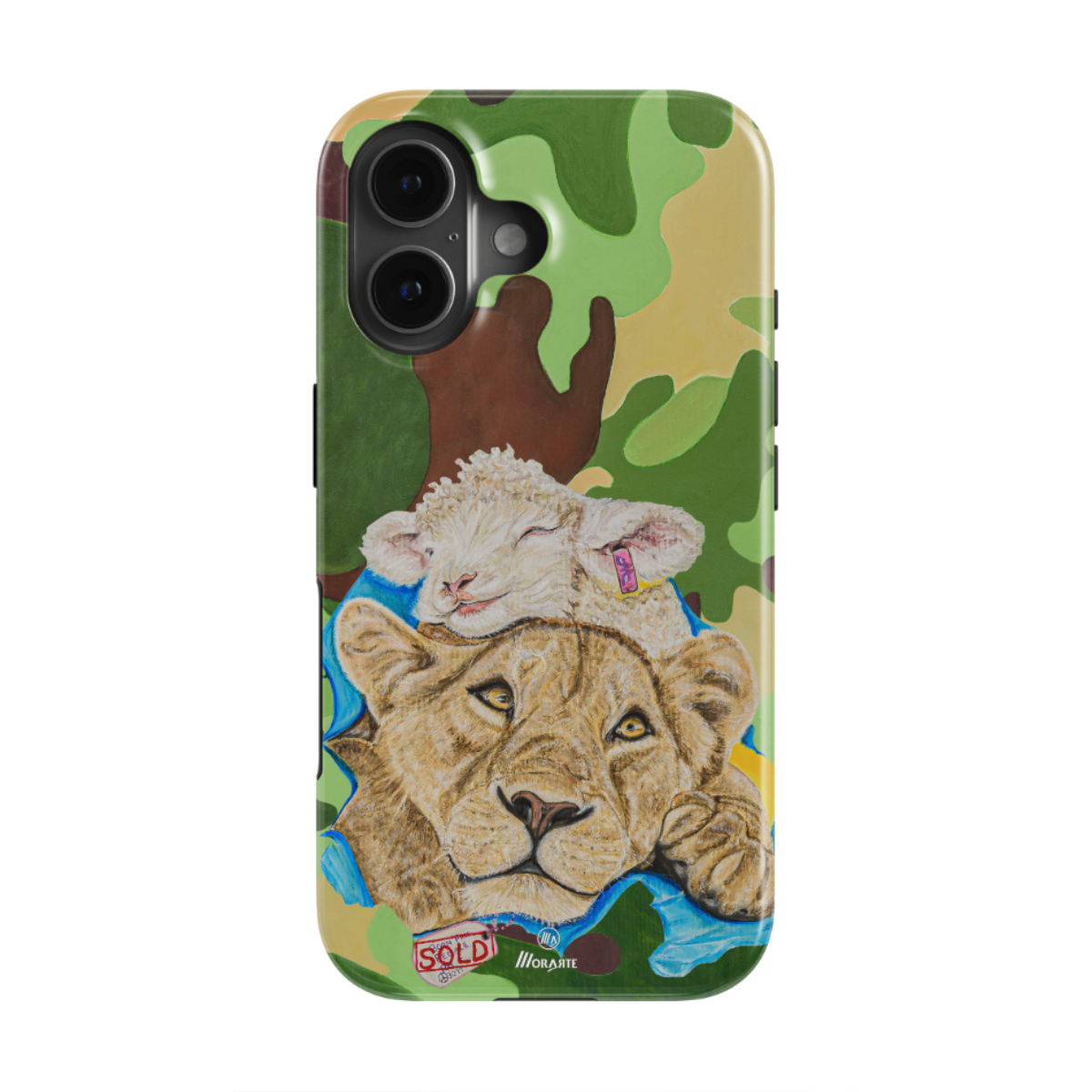 La guerrera en mi- Lion – iPhone 16 Fundas Tough ( MagSafe)