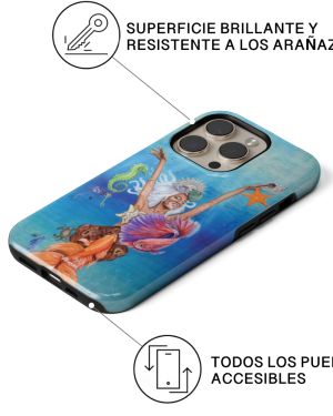 Dicha Bajo el Agua – iPhone 16 Fundas Tough ( MagSafe)