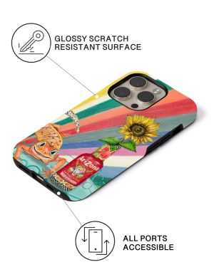 Earthy Wink – iPhone 16 Tough (MagSafe) Case