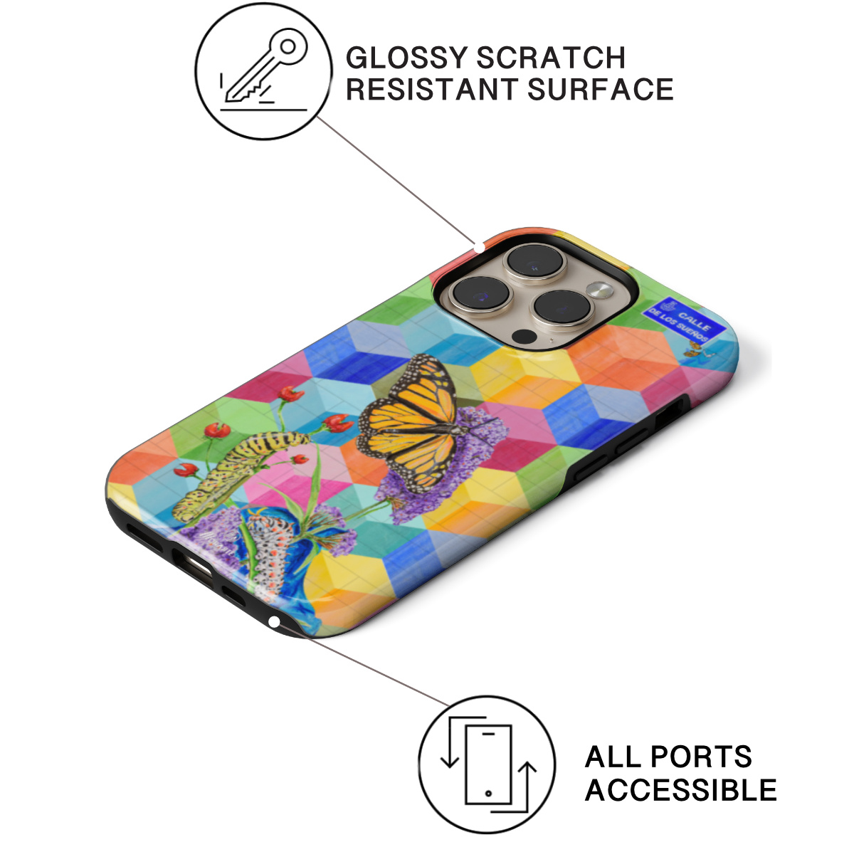 Chrysalis – iPhone 16 Tough (MagSafe) Case