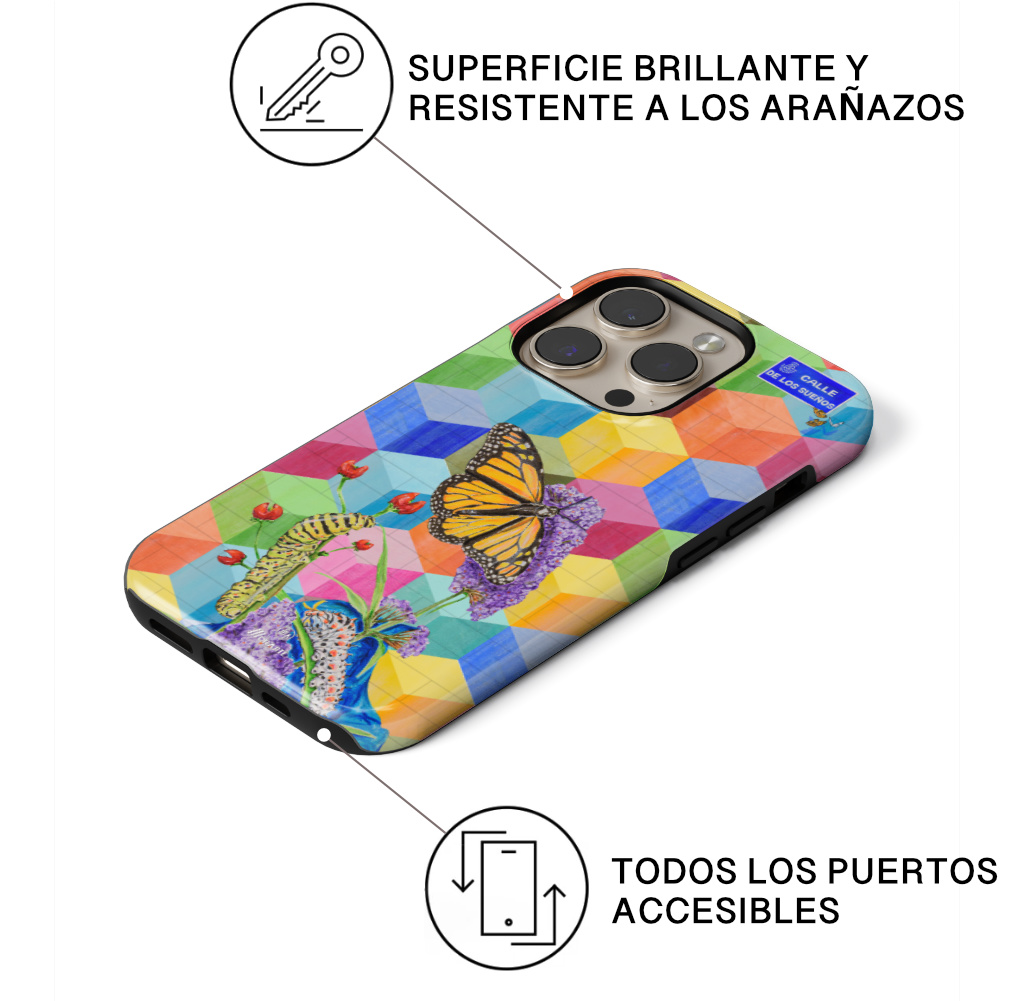 Crisálida- iPhone 16 Fundas Tough ( MagSafe)