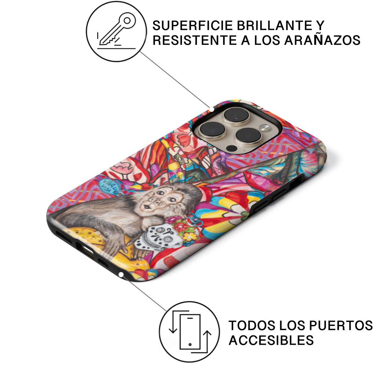 Atrévete a ser- iPhone 16 Fundas Tough ( MagSafe)