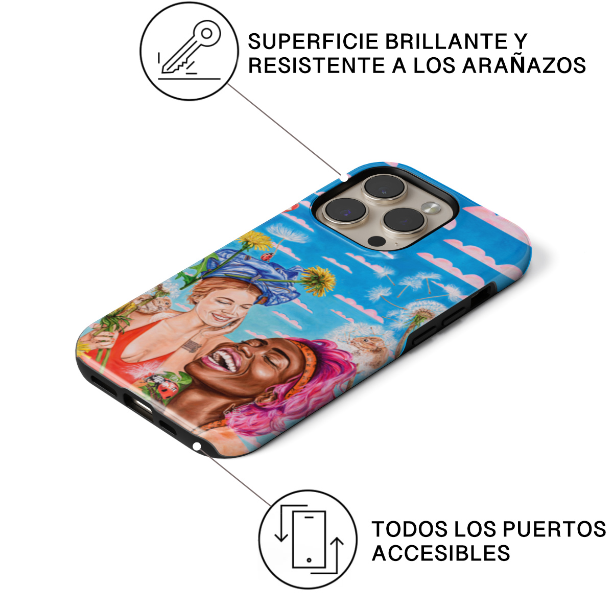 Tiempo de Cosecha- iPhone 16 Fundas Tough ( MagSafe)