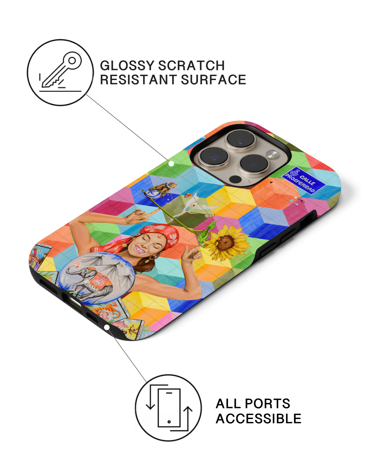 Health, Wealth & Love – iPhone 16 Tough (MagSafe) Case