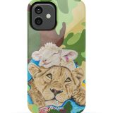 La guerrera en mi- Lion - iPhone 12 Fundas Tough ( MagSafe)