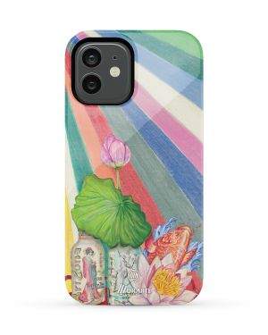 Guiño de Agua- iPhone 12 Fundas Tough ( MagSafe)