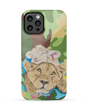 La guerrera en mi- Lion – iPhone 12 Pro Fundas Tough ( MagSafe)