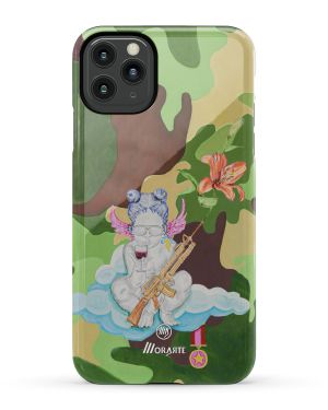 La guerrera en mi- Angel – iPhone 12 Pro Max Fundas Tough ( MagSafe)