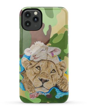 La guerrera en mi- Lion – iPhone 12 Pro Max Fundas Tough ( MagSafe)