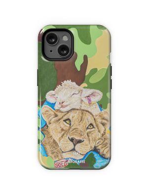 La guerrera en mi- Lion – iPhone 13 Fundas Tough ( MagSafe)