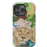 La guerrera en mi- Lion - iPhone 13 Pro Fundas Tough ( MagSafe)