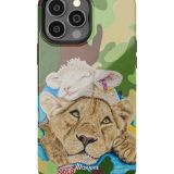 La guerrera en mi- Lion - iPhone 13 Pro Max Fundas Tough ( MagSafe)