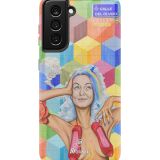 Por encima del Arcoíris - Samsung S21 Fundas Tough