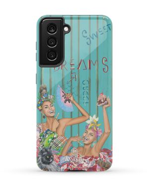 Los dulces sueños están hechos de esto-  Samsung S21 Fundas Tough