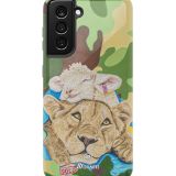 La guerrera en mi- Lion - Samsung S21 Fundas Tough
