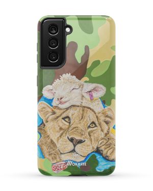 La guerrera en mi- Lion –  Samsung S21 Fundas Tough