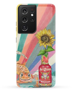 Earthy Wink –  Samsung S21 Ultra Tough Cases