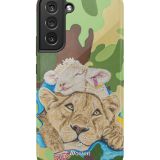 La guerrera en mi- Lion - Samsung S22+ Fundas Tough