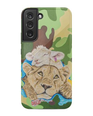 La guerrera en mi- Lion –  Samsung S22+ Fundas Tough