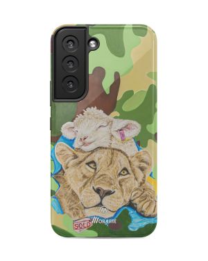 La guerrera en mi- Lion –  Samsung S22 Fundas Tough