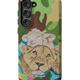 La guerrera en mi- Lion - Samsung S23+ Fundas Tough