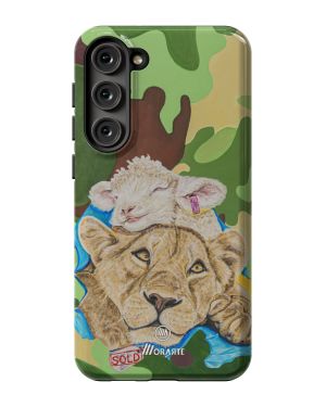 La guerrera en mi- Lion –  Samsung S23+ Fundas Tough