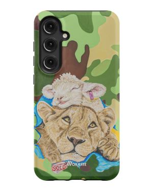 The Warrior in me – Lion –  Samsung S24+ Tough Cases