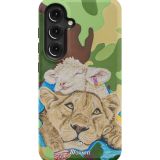 La guerrera en mi- Lion - Samsung S24 Fundas Tough
