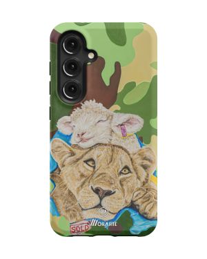 La guerrera en mi- Lion –  Samsung S24 Fundas Tough