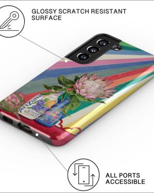 Fiery Wink –  Samsung S24+ Tough Cases