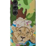 La guerrera en mi- Lion - Samsung S25+ Fundas Tough