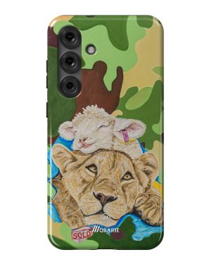 La guerrera en mi- Lion –  Samsung S25+ Fundas Tough