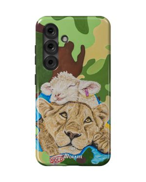 La guerrera en mi- Lion –  Samsung S25 Fundas Tough