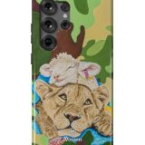 The Warrior in me - Lion -  Samsung S25 Ultra Tough Cases