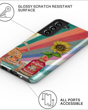 Earthy Wink –  Samsung S23 Tough Cases