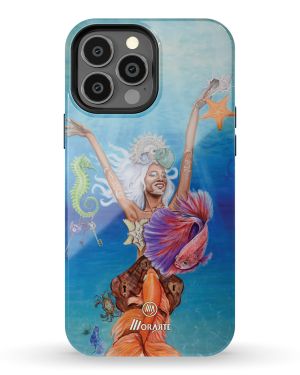 Dicha Bajo el Agua – iPhone 13 Pro Max Fundas Tough ( MagSafe)