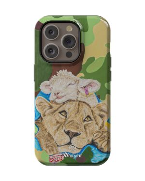 La guerrera en mi- Lion – iPhone 14 Pro Fundas Tough ( MagSafe)