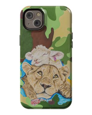 The Warrior in me – Lion – iPhone 14 Plus Tough (MagSafe) Cases