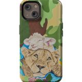 The Warrior in me - Lion - iPhone 15 Tough (MagSafe) Cases