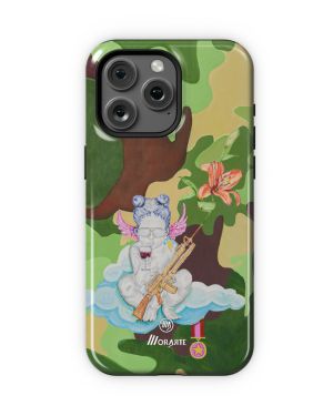 La guerrera en mi- Angel – iPhone 15 Pro Max Fundas Tough ( MagSafe)