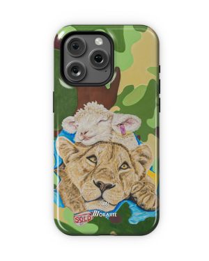 The Warrior in me – Lion – iPhone 15 Pro Max Tough (MagSafe) Cases