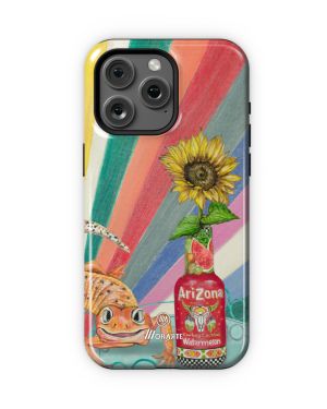 Earthy Wink – iPhone 15 Pro Max Tough (MagSafe) Cases