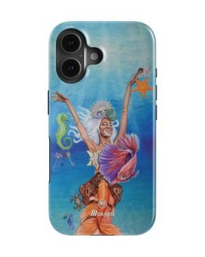 Dicha Bajo el Agua – iPhone 16 Plus Fundas Tough ( MagSafe)
