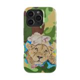 La guerrera en mi- Lion - iPhone 16 Pro Max Fundas Tough ( MagSafe)