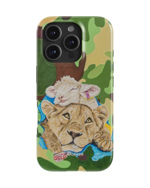 The Warrior in me – Lion – iPhone 16 Pro Max Tough (MagSafe) Cases