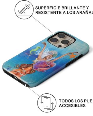 Dicha Bajo el Agua – iPhone 15 Pro Fundas Tough ( MagSafe)